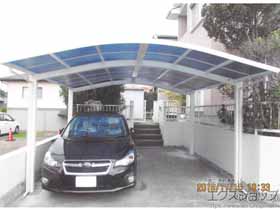 のカーポート レイナツインポートグラン　積雪〜20cm対応 施工例