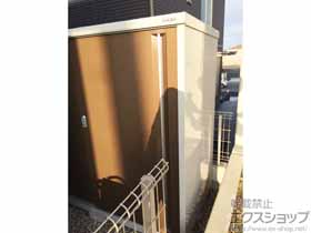 の物置・屋外倉庫 シンプリー 一般型 1740×905×1603 MJX-179D-P-TB 施工例