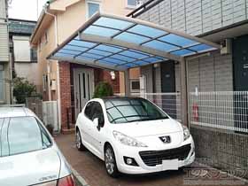 のカーポート ネスカR (ラウンドスタイル) 積雪〜20cm対応 施工例