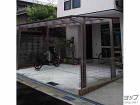 のカーポート ソリッドポート ワイド 積雪〜20cm対応 施工例