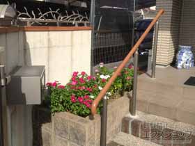 の グリップライン 歩行補助手すり（1段仕様） 施工例