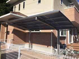 のカーポート プレシオスポート 積雪〜20cm対応 施工例