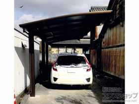 のカーポート レイナポートグラン 延長　積雪〜20cm対応 施工例