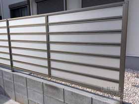 のフェンス・柵 ジオーナフェンス LP型＜採光タイプ＞ 間仕切りタイプ 施工例