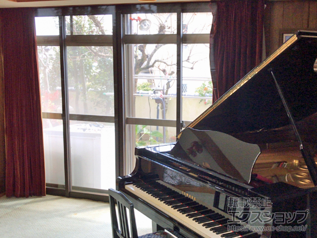 の二重窓（内窓） インプラス ダストバリア仕様 引違い窓 2枚建 施工例