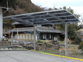 のカーポート レイナポートグラン　積雪〜20cm対応 施工例