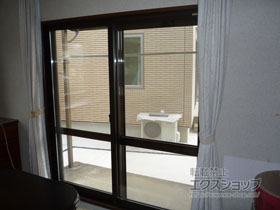 の二重窓（内窓） インプラス ダストバリア仕様 引違い窓 2枚建 施工例