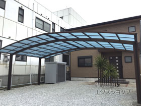 のカーポート レイナトリプルポートグラン　積雪〜20cm対応 施工例