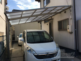 のカーポート ルーフポートシグマIII 積雪〜20cm対応 施工例