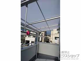 のバルコニー・ベランダ屋根 スピーネ R型 屋根タイプ 単体 積雪〜20cm対応 施工例