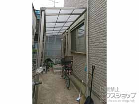 のストックヤード スピーネストックヤードF型 波板タイプ 連棟 積雪〜20cm対応 施工例