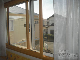 の二重窓（内窓） インプラス ダストバリア仕様 引違い窓 2枚建 施工例