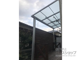 のテラス屋根 スピーネ F型 テラスタイプ 単体 積雪〜20cm対応 施工例