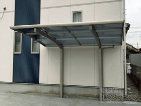 のサイクルポート・駐輪場 プレシオスポート ミニ 積雪〜20cm対応 施工例