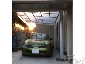 のカーポート ネスカF (フラットスタイル) 積雪〜20cm対応 施工例