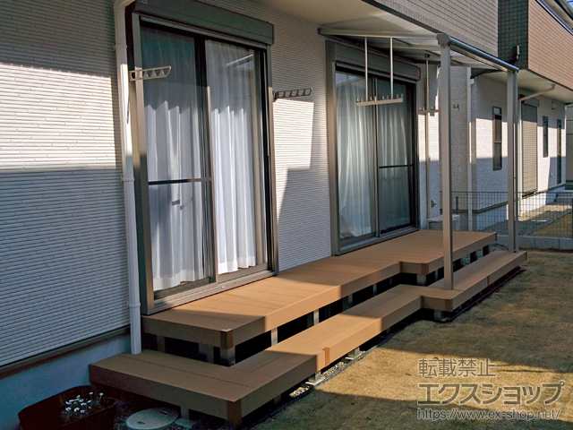 のウッドデッキ リウッドデッキ 200 施工例