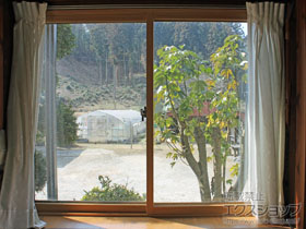 の二重窓（内窓） インプラス ダストバリア仕様 引違い窓 2枚建 施工例