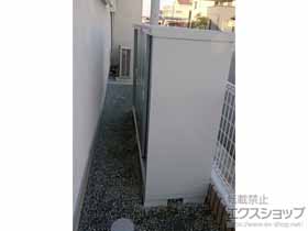 の物置・屋外倉庫 シンプリー 一般型 1940×515×1303 MJX-195C-P-FS 施工例