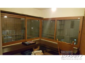 LIXIL リクシル(トステム)の内窓（二重窓・二重サッシ） インプラス ダストバリア仕様 引違い窓 2枚建 施工例