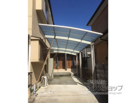 のカーポート レイナポートグラン 延長　積雪〜20cm対応 施工例