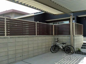 YKKAP�̃t�F���X�E��E�� ���V�A�X�t�F���XF04�^ �����ډB�� ���R�� �{�H��