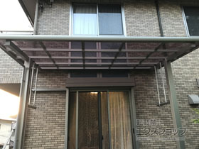 のテラス屋根 エフルージュグランZERO テラスタイプ 積雪〜20cm対応 施工例