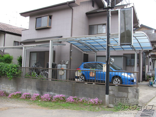 のカーポート レイナツインポートグラン 積雪〜20cm対応 施工例