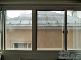 の二重窓（内窓） インプラス ダストバリア仕様 引違い窓 2枚建+2枚建+2枚建 ※連窓仕様 施工例