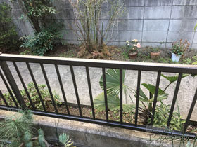 のフェンス・柵 ハイサモア 間仕切りタイプ 施工例