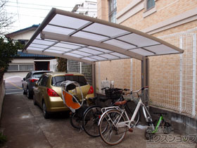 のカーポート プレシオスポート 積雪〜20cm対応 施工例