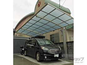 のカーポート レイナポートグラン 延長　積雪〜20cm対応 施工例