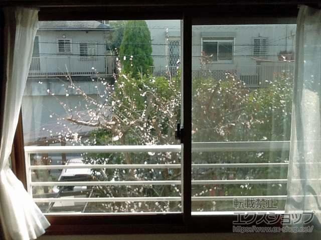 の二重窓（内窓） インプラス ダストバリア仕様 引違い窓 2枚建 施工例