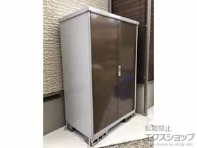 の物置・屋外倉庫 アイビーストッカー 一般型 （BJX-137E） 施工例