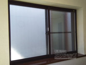 の二重窓（内窓） インプラス ダストバリア仕様 引違い窓 2枚建 施工例