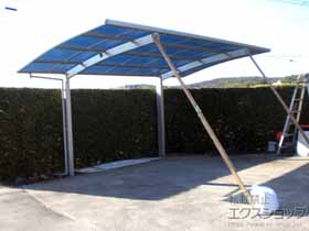 のカーポート レイナポートグラン　積雪〜20cm対応 施工例