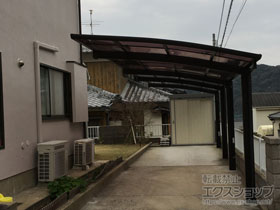 のカーポート レイナポートグラン　積雪〜20cm対応 施工例