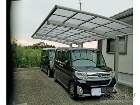 のカーポート レイナポートグラン 延長　積雪〜20cm対応 施工例