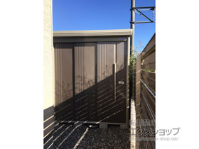 の物置・屋外倉庫 Mr.ストックマンダンディ 多雪型 1832×890×2110 ND-1808-B 施工例