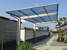 のカーポート ソリッドポート 積雪〜20cm対応 施工例