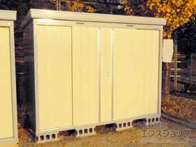 の物置・屋外倉庫 ネクスタ 一般型 2630×1790×2020 NXN-50S-FW 施工例