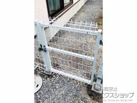 メッシュフェンスG10 門扉 片開きの施工例一覧 | 門扉ならエクス