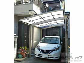 のカーポート フーゴR (ラウンドスタイル) 積雪〜20cm対応 施工例