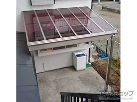 YKKAPのテラス屋根 ヴェクターテラス F型 テラスタイプ 単体 積雪～50cm対応 施工例