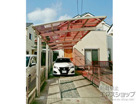 のカーポート レイナポートグラン 縦連棟　積雪〜20cm対応 施工例