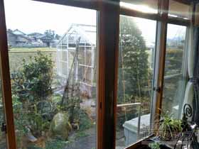 の二重窓（内窓） インプラス ダストバリア仕様 引違い窓 2枚建 施工例