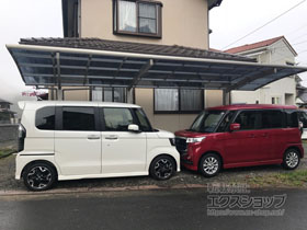 のカーポート レイナポートグラン 延長　積雪〜20cm対応 施工例