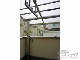 のバルコニー・ベランダ屋根 ヴェクターテラス R型 屋根タイプ 単体 積雪〜20cm対応 施工例