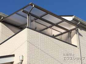 のバルコニー・ベランダ屋根 ヴェクターテラス F型 屋根タイプ 単体 積雪〜20cm対応 施工例
