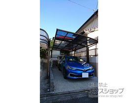 のカーポート レイナポートグラン 延長　積雪〜20cm対応 施工例