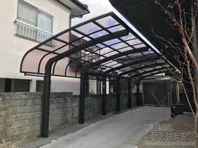 のカーポート テールポートシグマIII 1500 縦連棟 積雪〜50cm対応 施工例